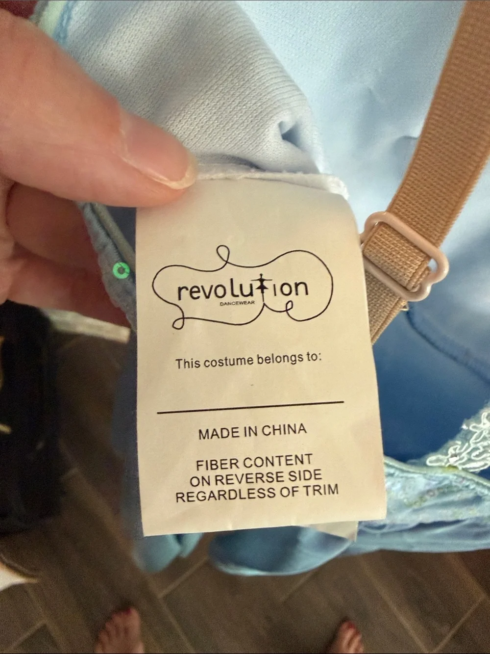 Revolution Dancewear Light Blue 